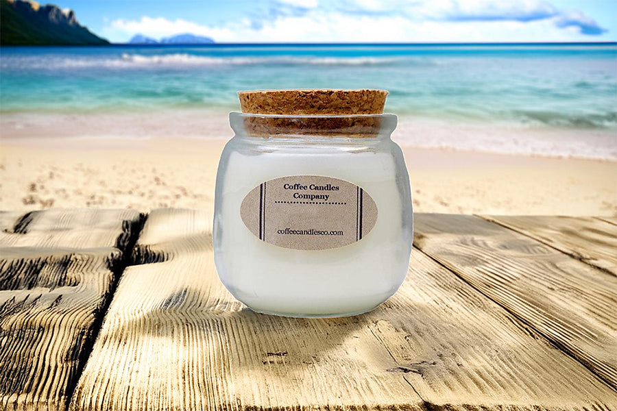 Caribbean Teakwood Cozy Glow Candle