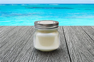 Caribbean Teakwood Mason Jar Candle