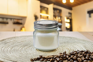 Cappucinno Espresso Mason Jar Candle